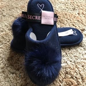 Victoria’s Secret Pom Pom Slippers